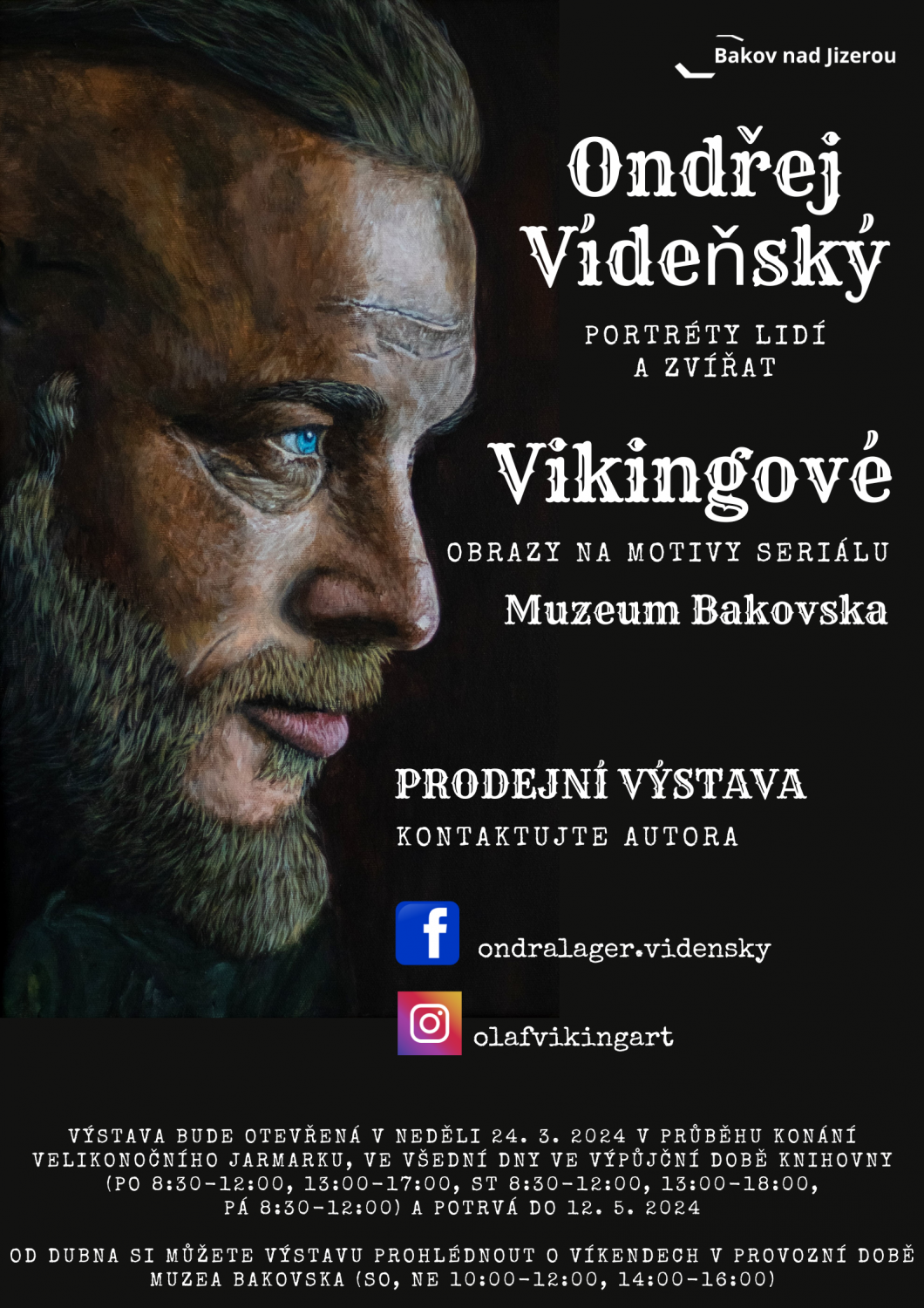 Výstava Ondřeje Vídeňského: Vikingové