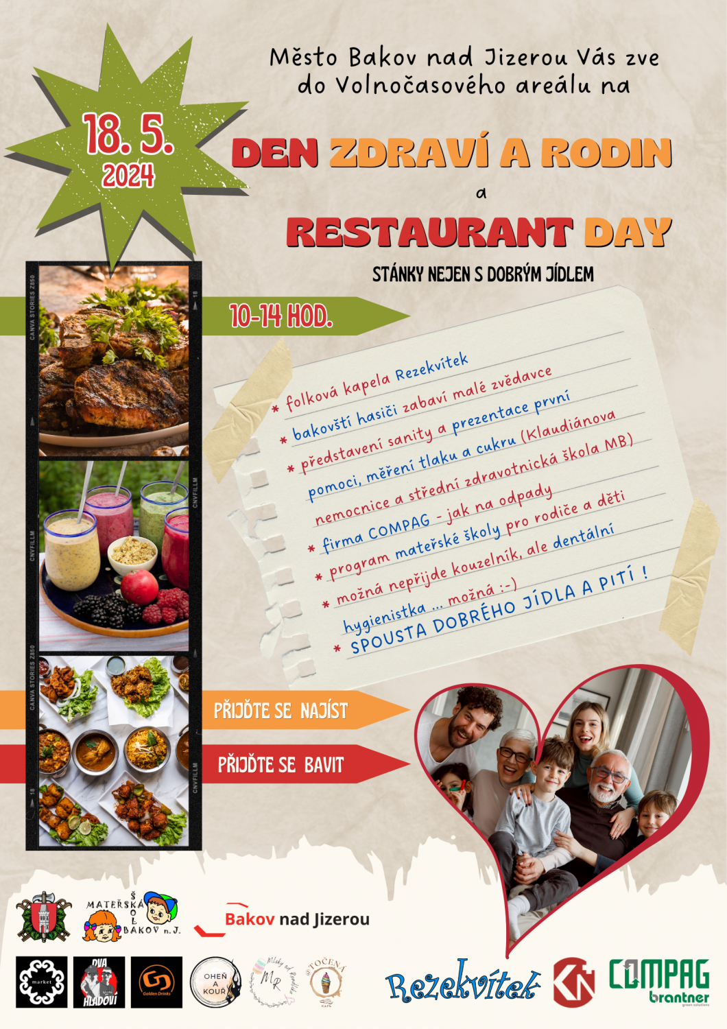 Den zdraví a rodin, Restaurant Day